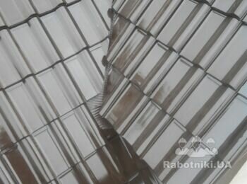 9 Фонтана. Монтаж кровли из керамической черепицы