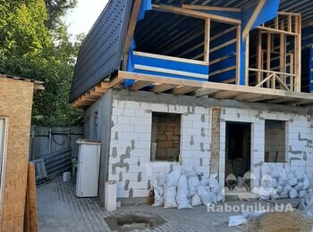 10 фонтана Монтаж каркасного этажа