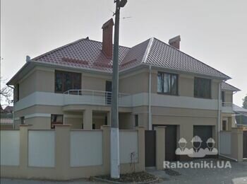 Ул.Бригадная Одесса. Монтаж кровли из металлочерепицы