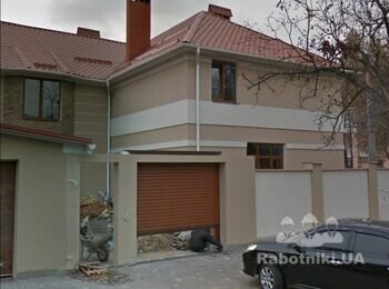 Ул.Бригадная Одесса. Монтаж кровли из металлочерепицы
