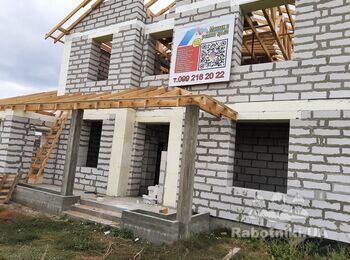 Черноморск. Одесса. Монтаж кровли из металлочерепицы в комплексе
