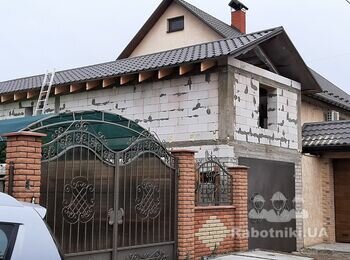 Ул. Кордонная Одесса. Монтаж кровли из металлочерепицы за 3 дня