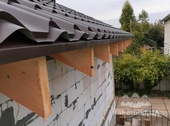 Ул. Кордонная Одесса. Монтаж кровли из металлочерепицы за 3 дня