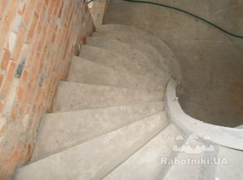 Лестницы бетонные с бортом
от 3600гр.1метр.подъема