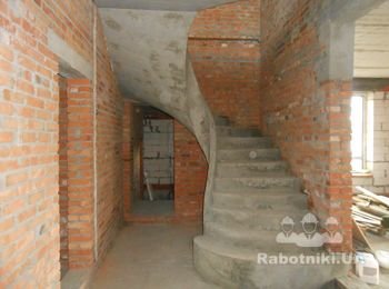 Лестницы бетонные с бортом
от 3600гр.1метр.подъема