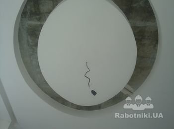 Изделие из ЛГК с нишей под натяжной потолок