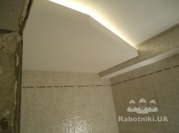 Потолок в ванной комнате