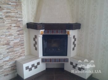 Камин декоративный ( квартира)