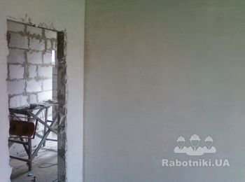 Штукатурка гипсовая, Киевская обл. с. Нове.