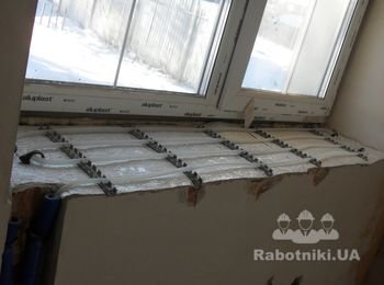 Подогрев подоконника