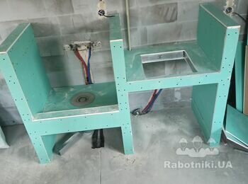 Монтаж мойки