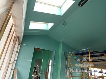 Монтаж перегородок, потолка и откосов