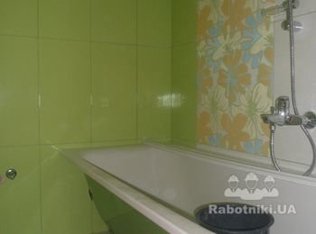 Конечный результат вот такой вот зеленой ванны ;)