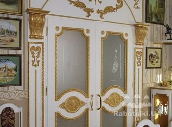 Резные двери из дерева наша работа