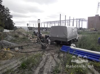 Бурение скважины с-Капитановка