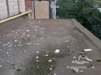 Киев, Каштанова 5 входная группа, начало