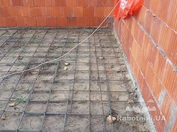 Арматурная сетка на полах