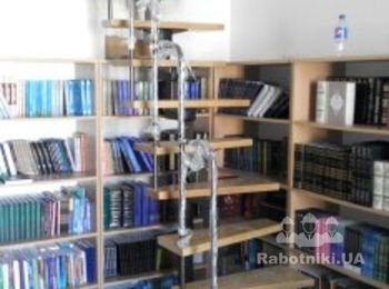 Модульная лестница в библиотеке. Киев.