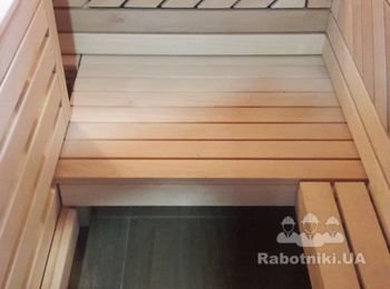 Выдвижной полок банщика