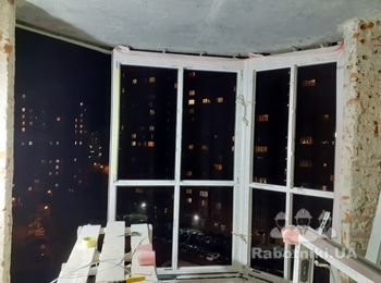 монтаж еркера