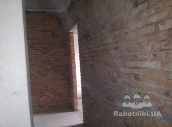 Монтаж перегородок з цегли по вул. Тараса Шевченка м. Київ