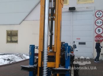 Монтаж свай собственной техникой