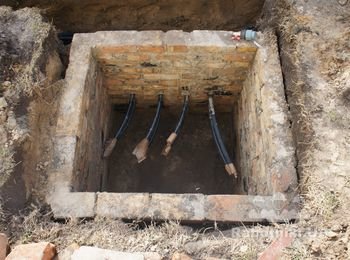 Зонды заведены в приямок