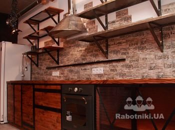 Кухня в стиле Лофт / loft