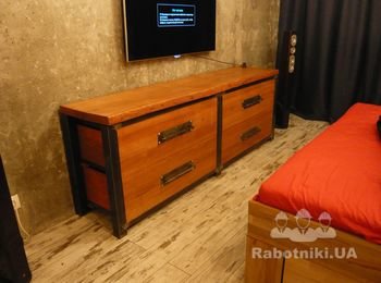 Тумба в стиле Лофт