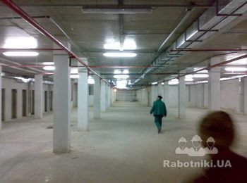 Черноморка  яхт-клуб монтаж освещения паркинга