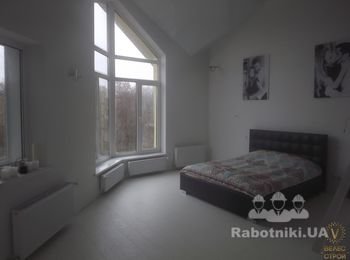внутренние отделочные работы 2-го этажа таунхауса