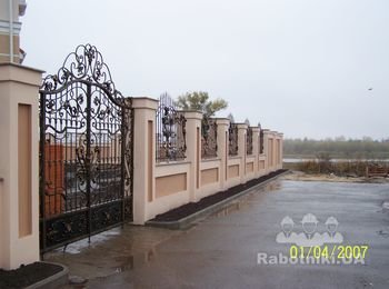 Каменный забор,Киевская обл