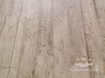 Монтаж полового покрытия 2017г.
