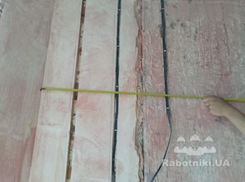 При сдаче, даем все размеры, с прохождением трасс