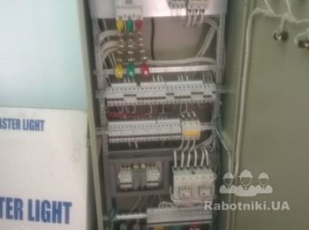 Сборка щита АВР + подключение офисно складского помещения