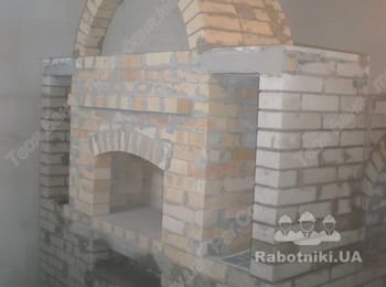 Строительство каминов. барбекю, русских печей от компании "Твоя Баня"