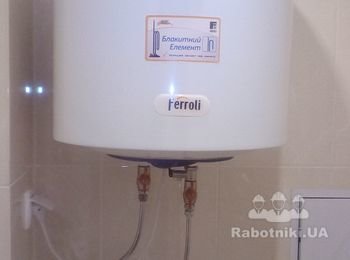 монтаж бойлера