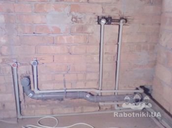 разводка внутреннего водоснабжения