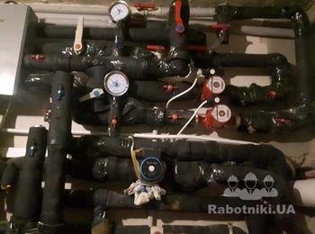 Насосные узлы, отопления и ГВС