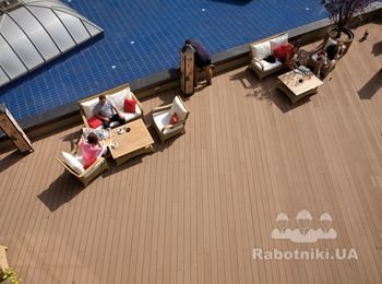 Терасна дошка до Вашого басейну- найвишуканіший продукт на ринку.
http://agtplus.ua/gallery/decking-gallery-sundeck