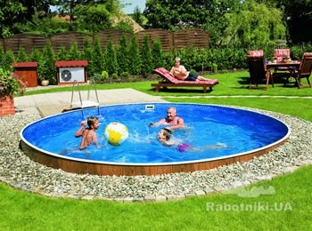 4,6 m х 1,2 m бассейн наземного и подземного исполнения! Чаша, лайнер, фильтрационная станция, лестница, химия, аксессуары.
цена комплекта 1069 у.е.