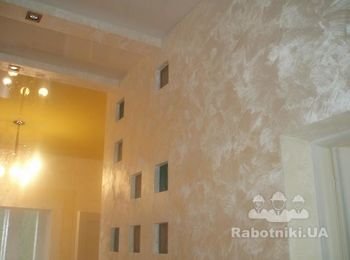 Декоративная краска - эффект песка
