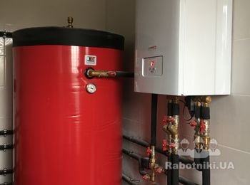 Монтаж котельной: Protherm Скат 12 кВт, Kuydych EAM-00 500 л