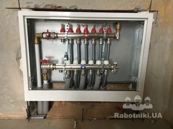 коллектор Danfoss для теплого пола