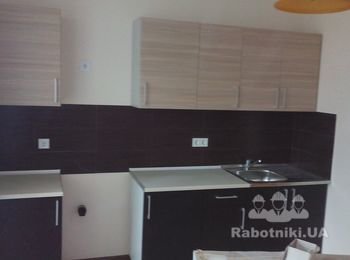 Кухни в квартиры с обустройством для строительной компании ИнтерГал  Буд ЖК "Яскравый"