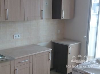 Кухни в квартиры с обустройством для строительной компании ИнтерГал  Буд ЖК "Яскравый"