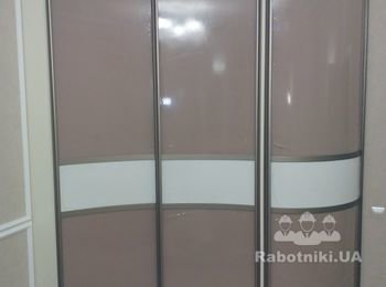 Шкаф-купе радиусный ЖК "Новопечерские Липки"