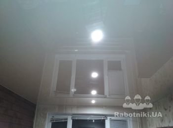 одноуровневый потолок