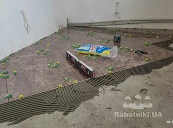 диагональная укладка плитки