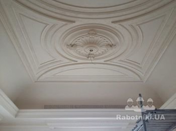 Потолок в галереи